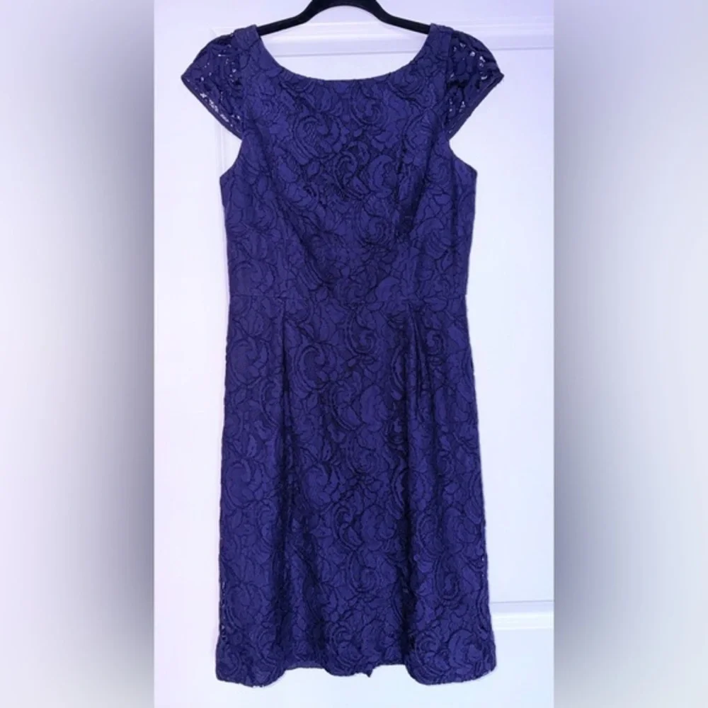 J. Crew Women’s Navy Lace Mini Dress size 4